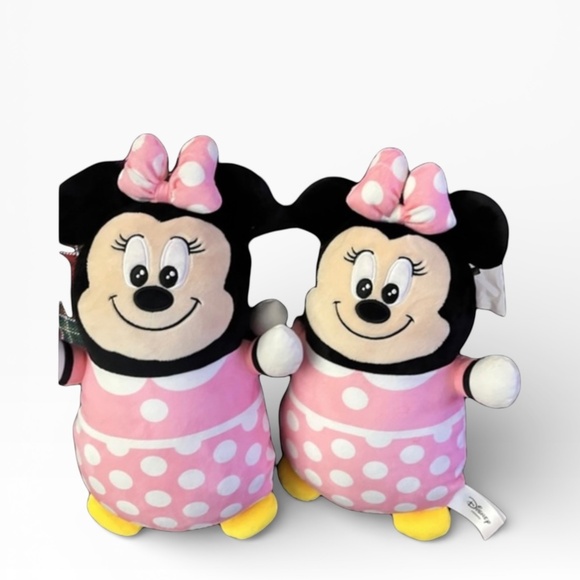 Squishmallows Other - Squishmallows Disney Minnie Mouse HugMees 10” Plush Pink Polka Dot – Set of 2
